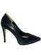 Patent Leather Stiletto Black High Heels