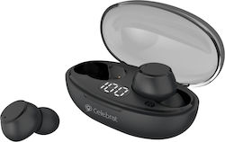 Celebrat TWS-W32 In-ear Bluetooth Handsfree Ακουστικά με Θήκη Φόρτισης Μαύρα