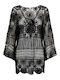 Only Damen Mini Kleid Strand Schwarz