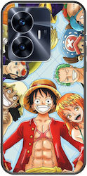 One Piece Realme C55 Black TPU (Black Silicone)