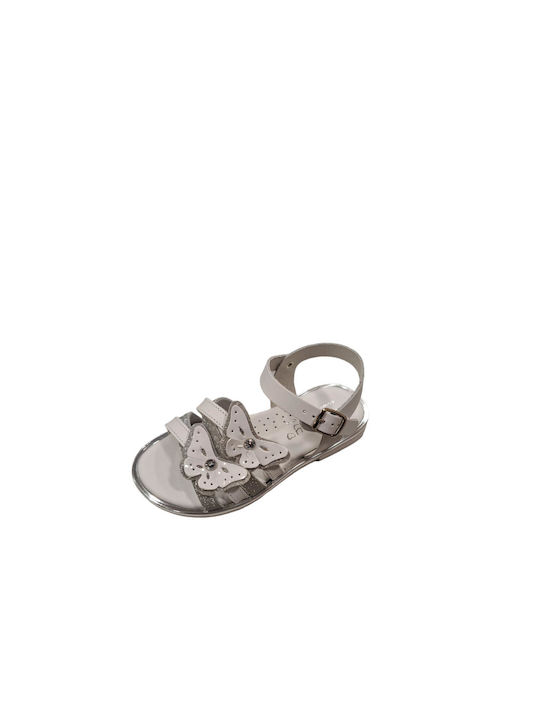 SCARPY Sandale pentru copii AK23-572 Alb