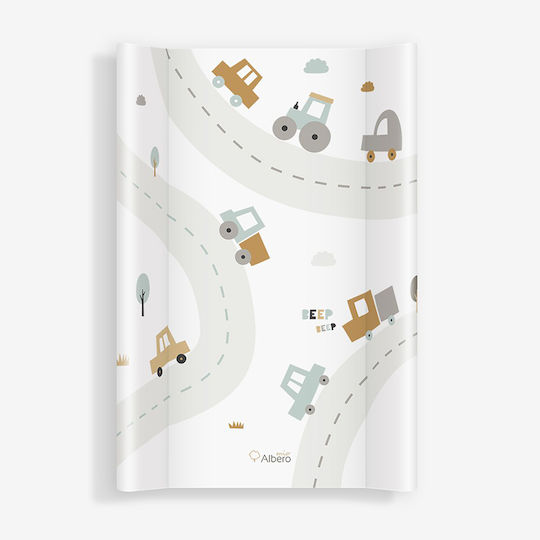 Albero Mio Soft Changing Pad Beep Beep made of Plastic White 50x70cm