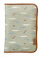 Fresk Portable Changing Pad Crocodile made of Fabric Green 18x26cm