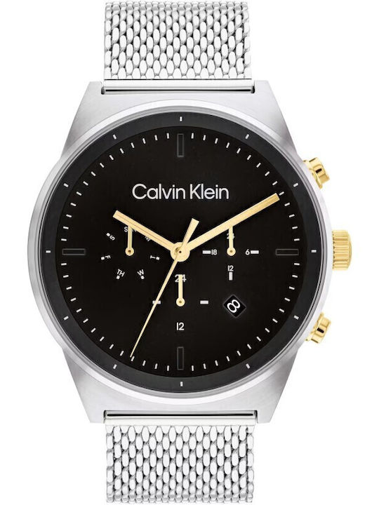 Calvin Klein Impressive Ανδρικό Ρολόι 44mm Χρον...