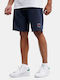 Rebase Sportliche Herrenshorts Marineblau