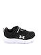 Assert 10 Kids Sports Shoes Running with Hoop & Loop Closure Black