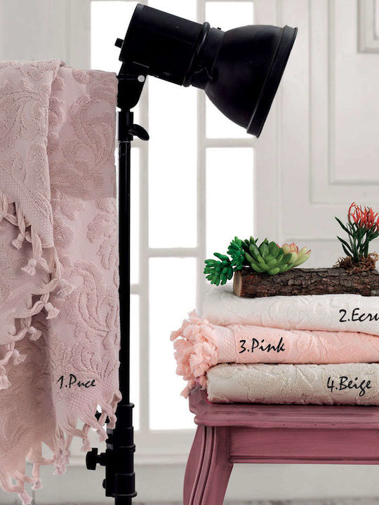 Beauty Home Face Towel 3180PP 3 50x90cm Pink Weight 500gsm