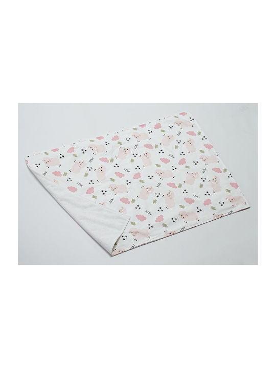 Beauty Home Waterproof Burp Cloth 4210 White 40x60cm 4210