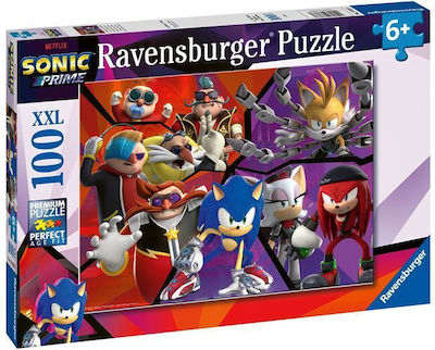 Παιδικό Puzzle Sonic 100pcs για 6+ Ετών Ravensburger