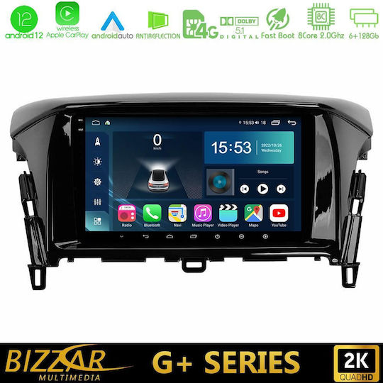 Bizzar Car Audio System for Mitsubishi Eclipse Cross / Eclipse Hyundai i10 2021-2022 (Bluetooth/USB/WiFi/GPS/Apple-Carplay/Android-Auto) with Touch Screen 9"