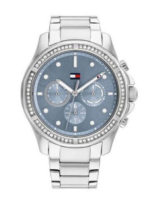 Tommy Hilfiger Brooklyn Women's Watch with Silver Metal Bracelet
