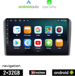 Kirosiwa Ηχοσύστημα Audi A3 2003-2012 με Bluetooth, USB, GPS
