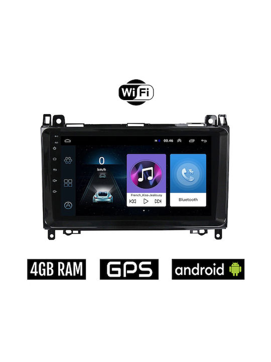 Автомобилна Аудио Система (Блутут/USB/WiFi/GPS/Apple-Carplay/Android-Auto) с Тъчскрийн 9"