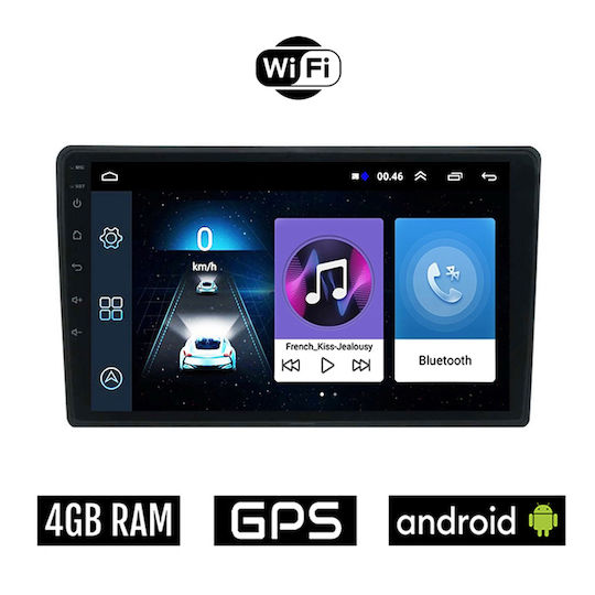 Auto-Audiosystem für Seat Exeo 2008-2013 (Bluetooth/USB/AUX/WiFi/GPS/Apple-Carplay/Android-Auto) mit Touchscreen 9"