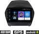 Auto-Audiosystem für Hyundai iX35 2010-2015 (Bluetooth/USB/AUX/WiFi/GPS/Apple-Carplay/Android-Auto) mit Touchscreen 9"