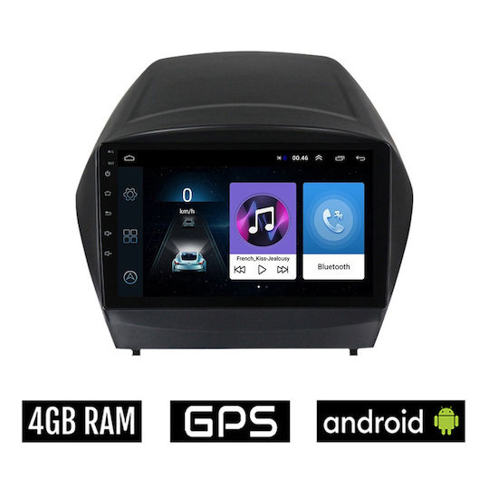 Sistem Audio Auto pentru Hyundai iX35 2010-2015 (Bluetooth/USB/AUX/WiFi/GPS/Apple-Carplay/Android-Auto) cu Ecran Tactil 9"