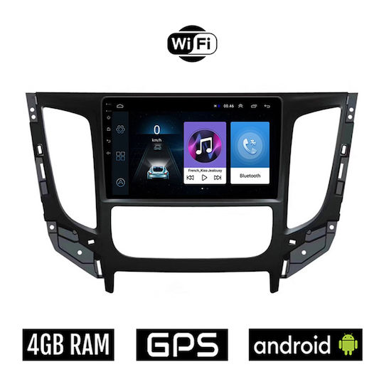 Auto-Audiosystem für Fiat Vollrück 2016> mit Klima (Bluetooth/USB/AUX/WiFi/GPS/Apple-Carplay/Android-Auto) mit Touchscreen 9"