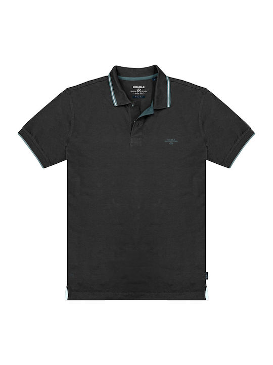 Double 10831 Polo Tricou Negru