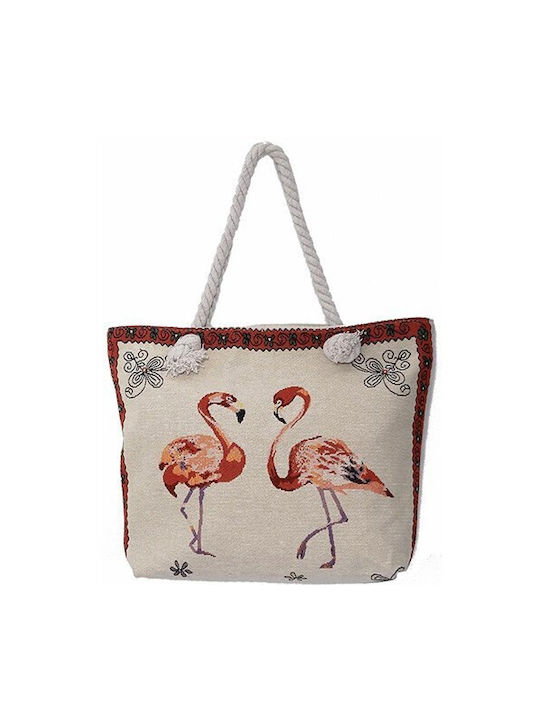 Embroidery Bag Ref.13245 Flamingo