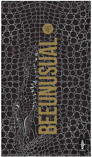 Bee. Unusual. Mangar-Kunger-Kunja Black 180x100 cm