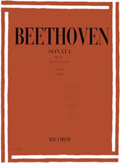 Ricordi L.V.Beethoven - Sonata op. 57 per pianoforte für Klavier W000327048