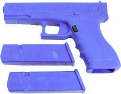 Ghost International εκπαιδευτικό όπλο πλαστικό μπλε Glock 17 με 2 αφαιρούμενους γεμιστήρες