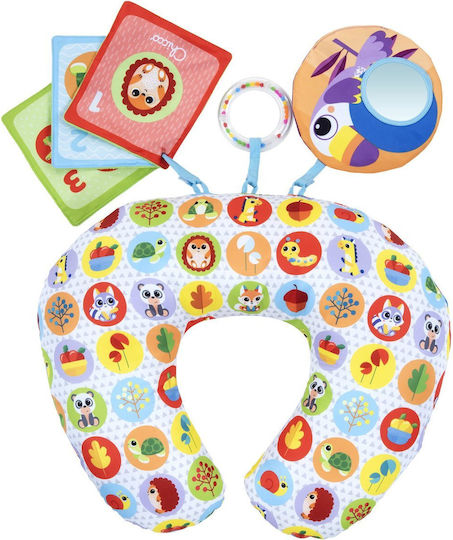 Chicco Animal Tummy Time Activity Pillow for Newborns