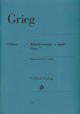 G. Henle Verlag Grieg Sonata Emin op.7 pentru Pian