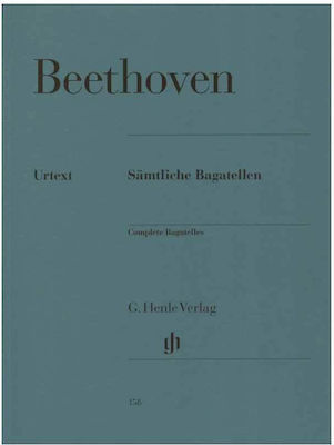 G. Henle Verlag Ludwig Van Beethoven - Complete Bagatelles pentru Pian