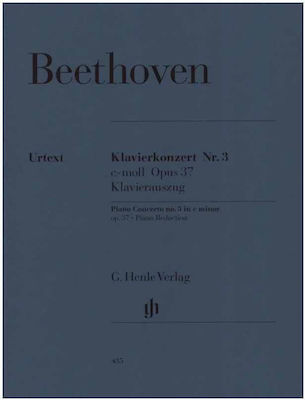 G. Henle Verlag Ludwig Van Beethoven - Concerto For Piano And Orchestra No.3/C Minor pentru Pian