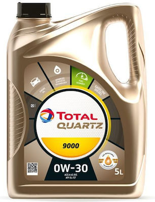 Total Ulei Auto Quartz 9000 0W-30 A5/B5 5lt