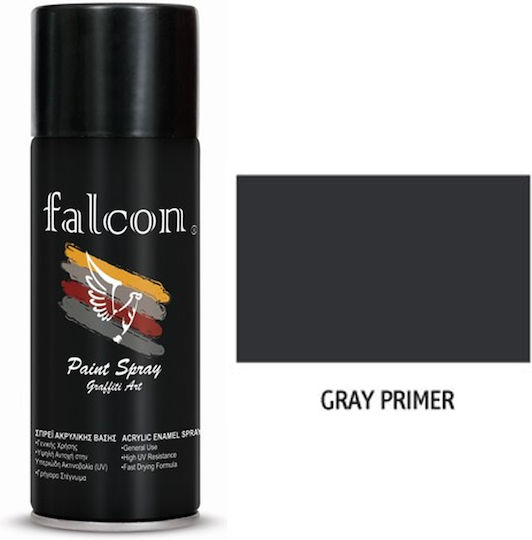 Falcon Spray Primer with Metallic Effect Gray 400ml