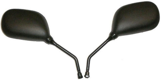 Motorcycle Mirrors for Yamaha Crypton 2pcs Black