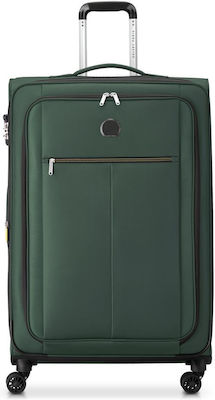 Delsey Pin Up Μεγάλη Βαλίτσα με ύψος 79cm σε Πράσινο χρώμα