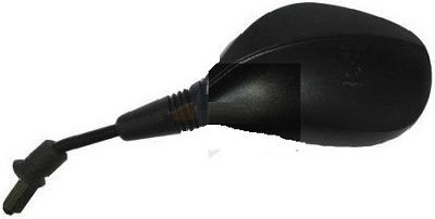 Keeway Motorcycle Mirror 1pcs Black