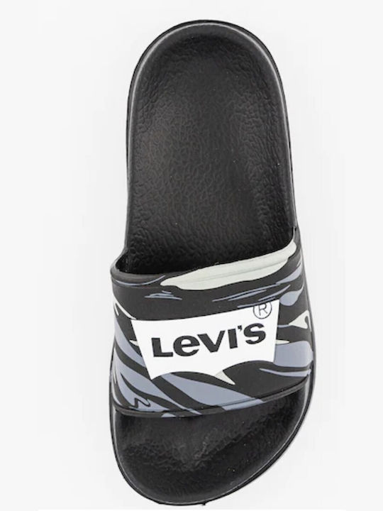 Levi's Kinder Slides Schwarze