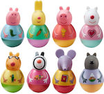 Giochi Preziosi Miniature Toy Weebles Peppa Pig for 1-4 Years 8cm. (Various Designs/Assortments of Designs) 1pc