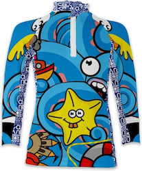 Uvea Kids Swimwear Rashguard With Long Sleeve Multicolour