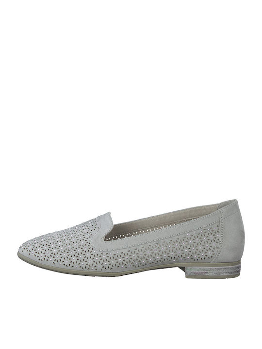 Γυναικεία Loafers σε Γκρι Χρώμα