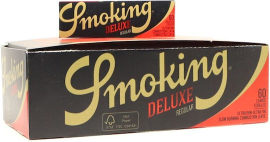 Smoking Deluxe Regular Листчета за свиване на цигари Стандартна 60 листове 50бр