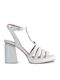Sissi 07 Sandals from Patent Leather White