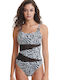Erka Mare One-Piece Swimsuit with Open Back Animal Print