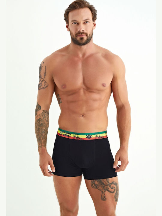 Soma Jamaica Men's Boxers Black 3Pack