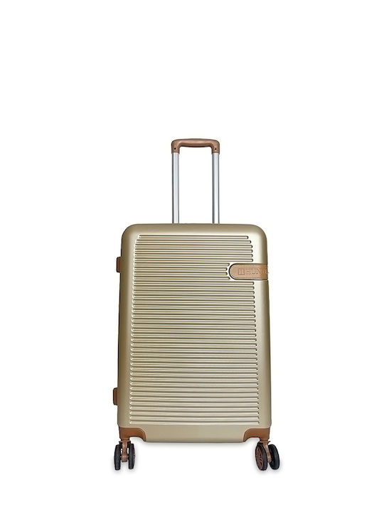 Hunter Medium Abs-pc Ithaki Champagne Suitcase