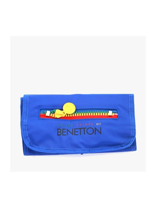 Benetton Fabric Wallet for Boys Blue