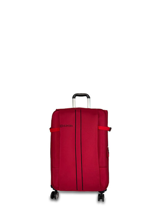 Hunter Cabin Suitcase Nylon Crete Red