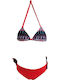 Bluepoint Costum de baie pentru copii Bikini Multicolor