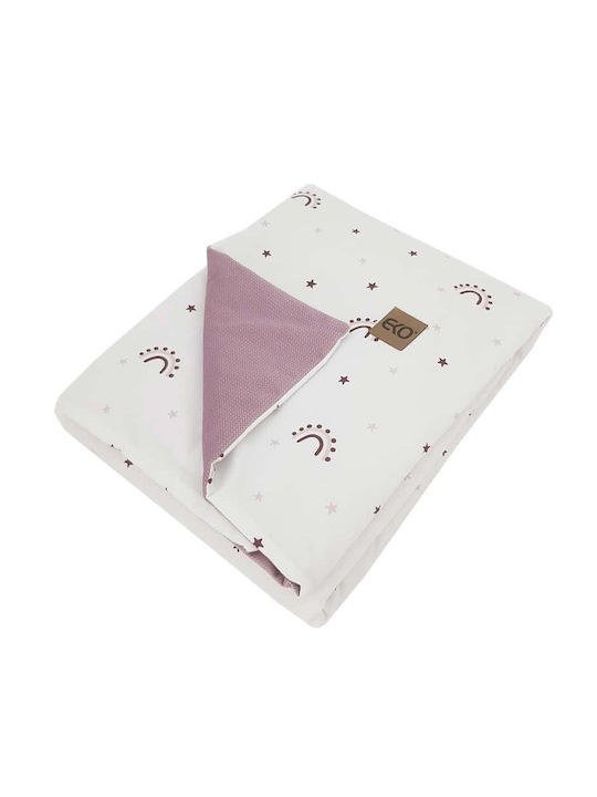 Ekokids Pătură Pepinieră Swaddling Cu Ursuleț Pink Rose Rainbows 100x80 cm Ekokids Pătură Pepinieră Swaddling Cu Ursuleț Pink Rose Rainbows 100x80 cm