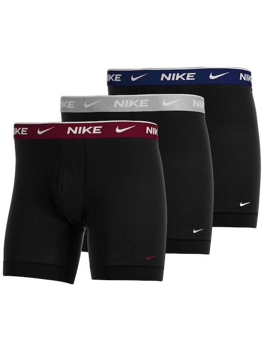 Nike Herren Boxershorts Schwarz 3Packung