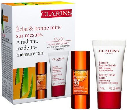 Clarins A Radiant Made To Measure Tan Σετ Περιποίησης για Ενυδάτωση